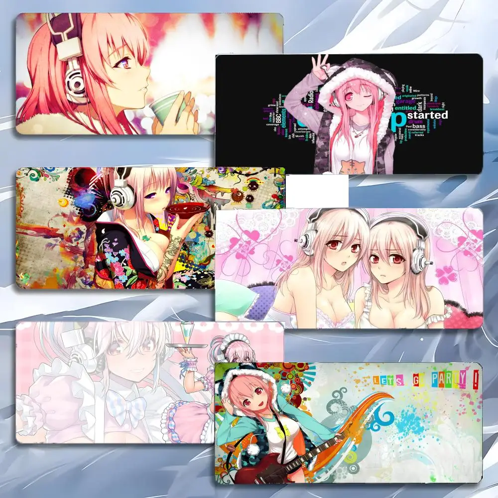 Gaming Accessories For Table - karakter sevimli S-Super Sonico Mouse Pad