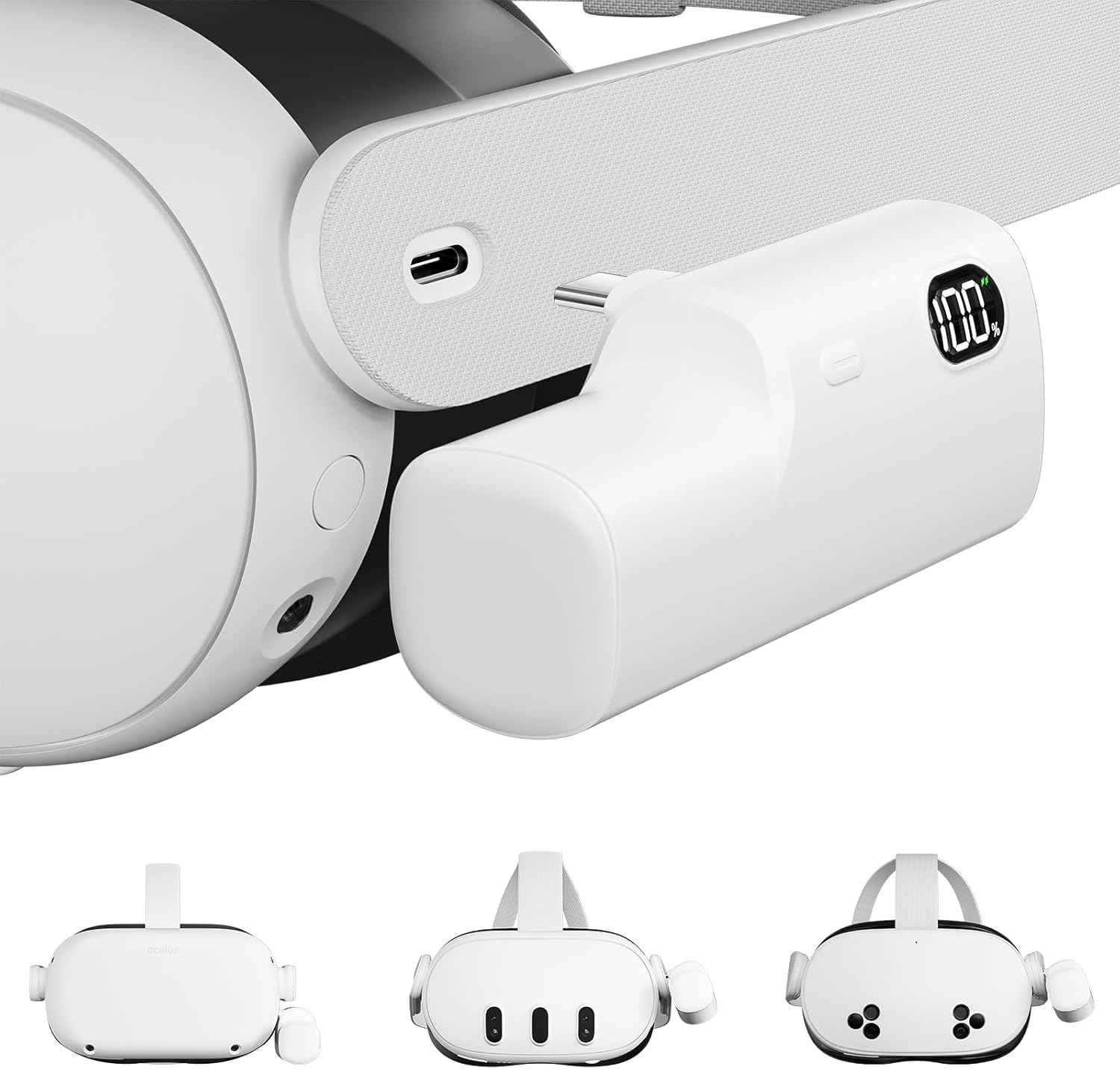 Gaming Accessories Headset - Meta Quest 3/3S ve Oculus Quest