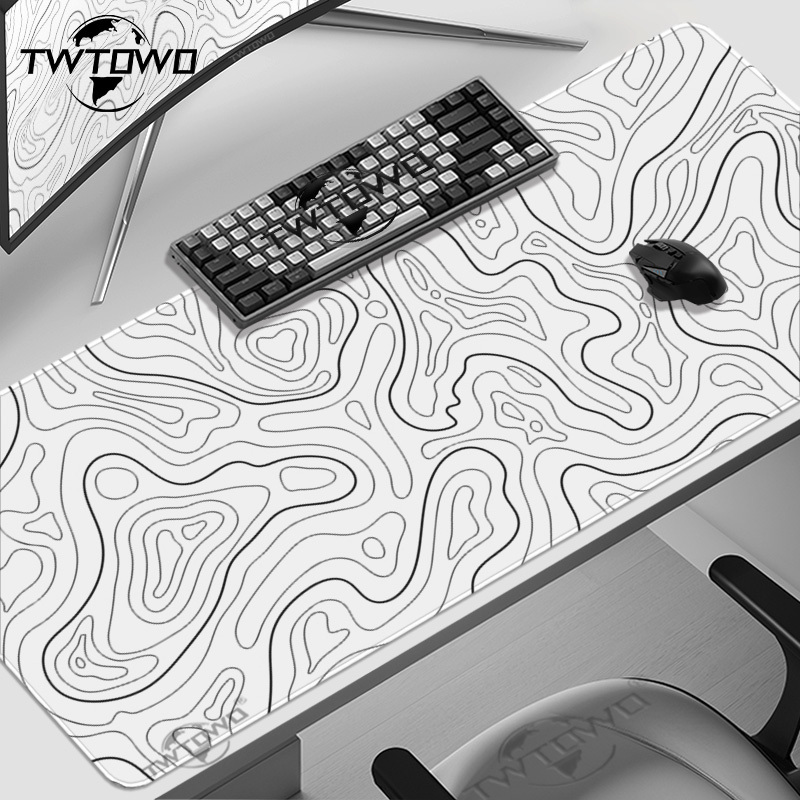 Gaming Accessories For Table - Mouse Pad Oyun Siyah Ve Beyaz