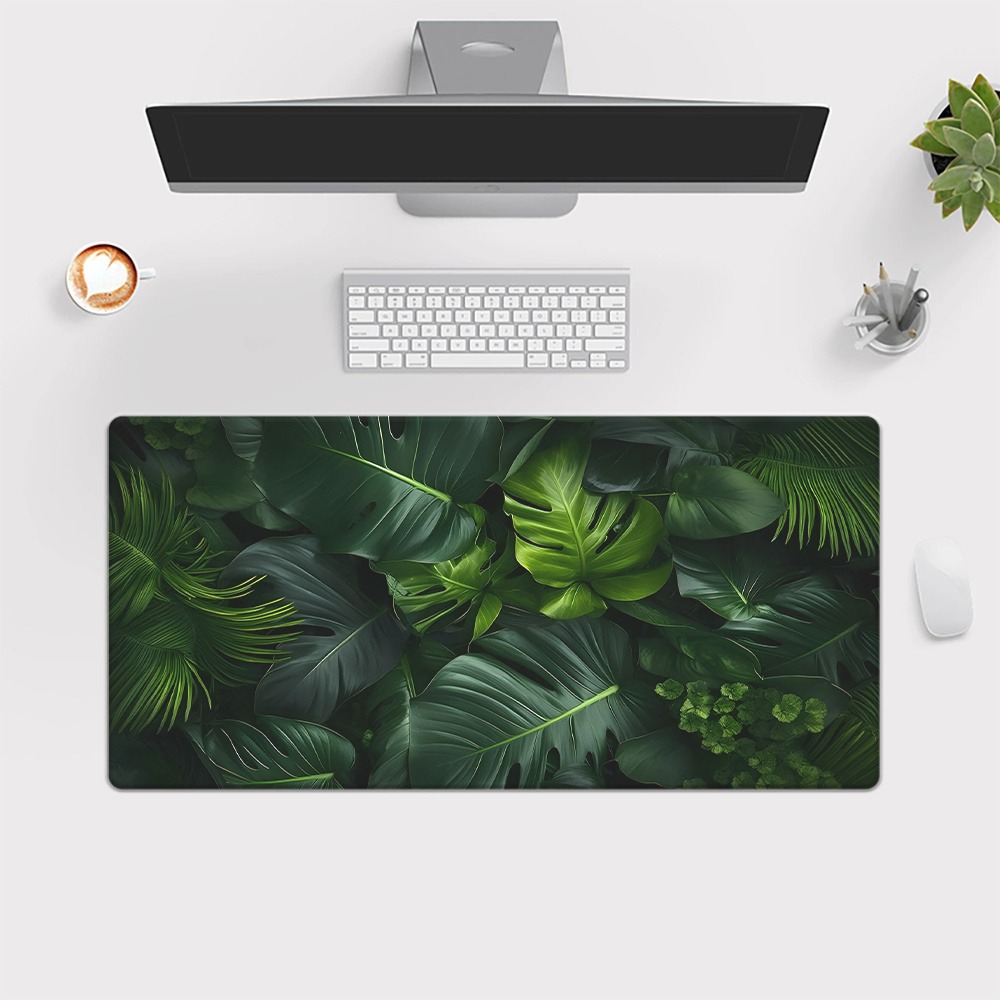 Gaming Laptop Essential Accessories - Zürafa desenli bitki desenli kaymaz alt