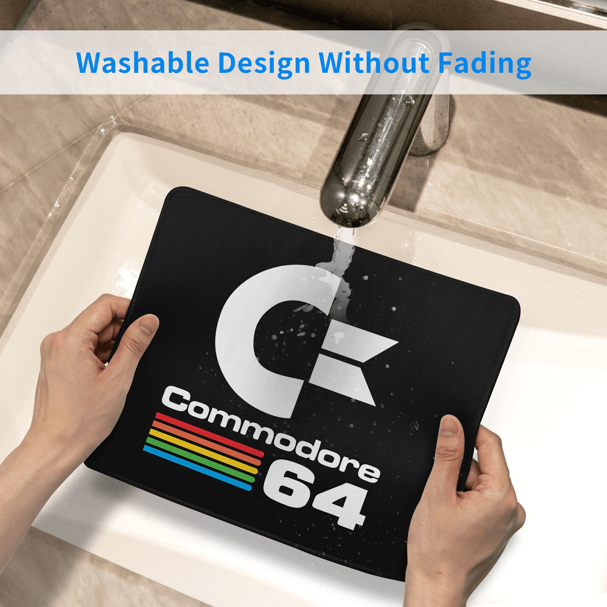 Commodore C64 Logo Mouse Pad B - Gaming Accessories Logo incelemesi ve fiyatı