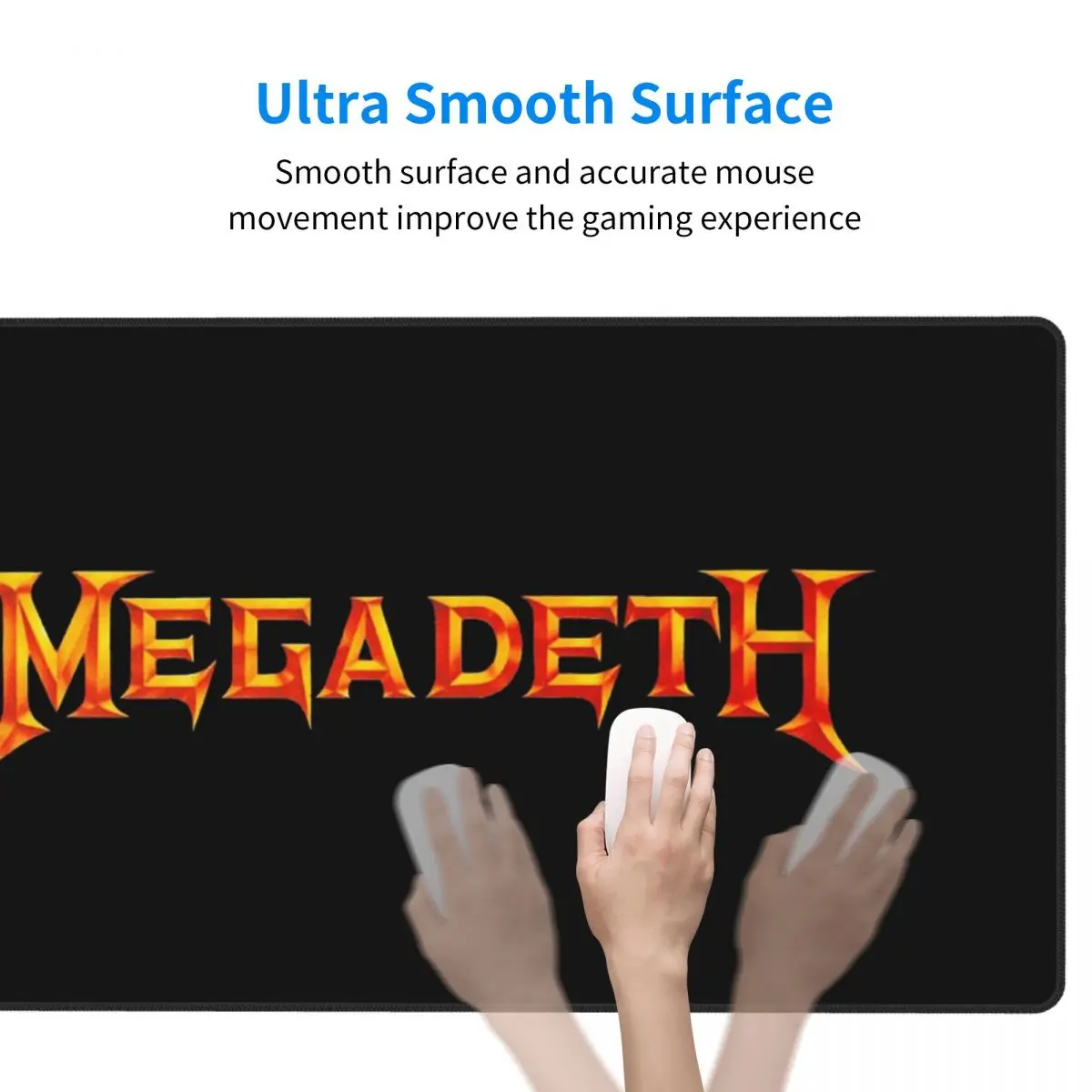 Büyük Mouse Pad Megadeths Logo - Gaming Accessories Logo incelemesi ve fiyatı