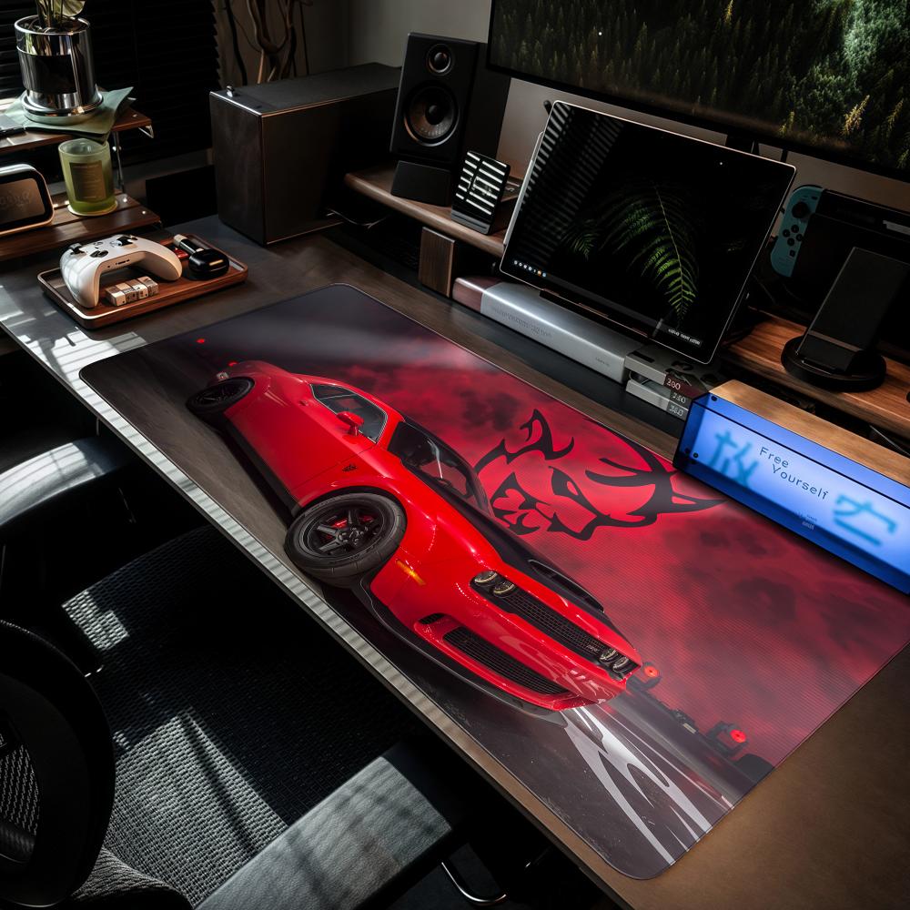 D-DodgeS Araba Serin Mouse Pad - Gaming Accessories For Table incelemesi ve fiyatı